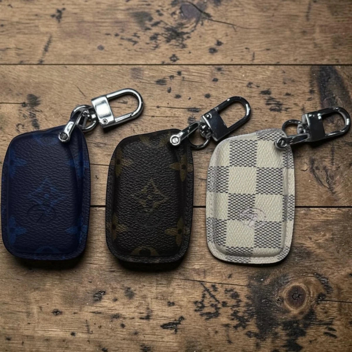 Handcrafted Recycled Leather Lexus Key Case