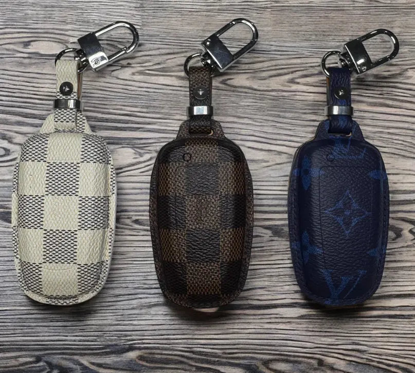 Handcrafted Recycled Leather Ford Key Case