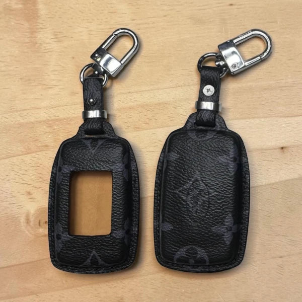 Handcrafted Recycled Leather Land Rover Key Case